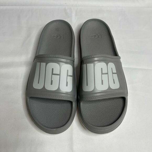 UGG Men's Logo Wilcox Sandal Slides - Picture 2 of 5